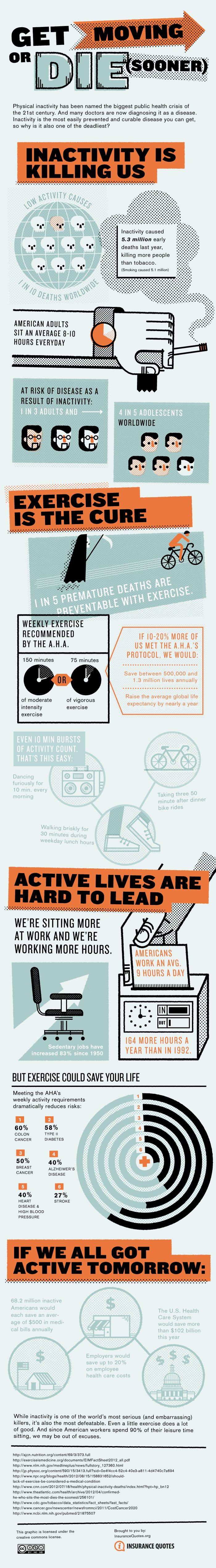 Inactivity Infographic