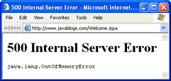 JavaBlogs.Com Error